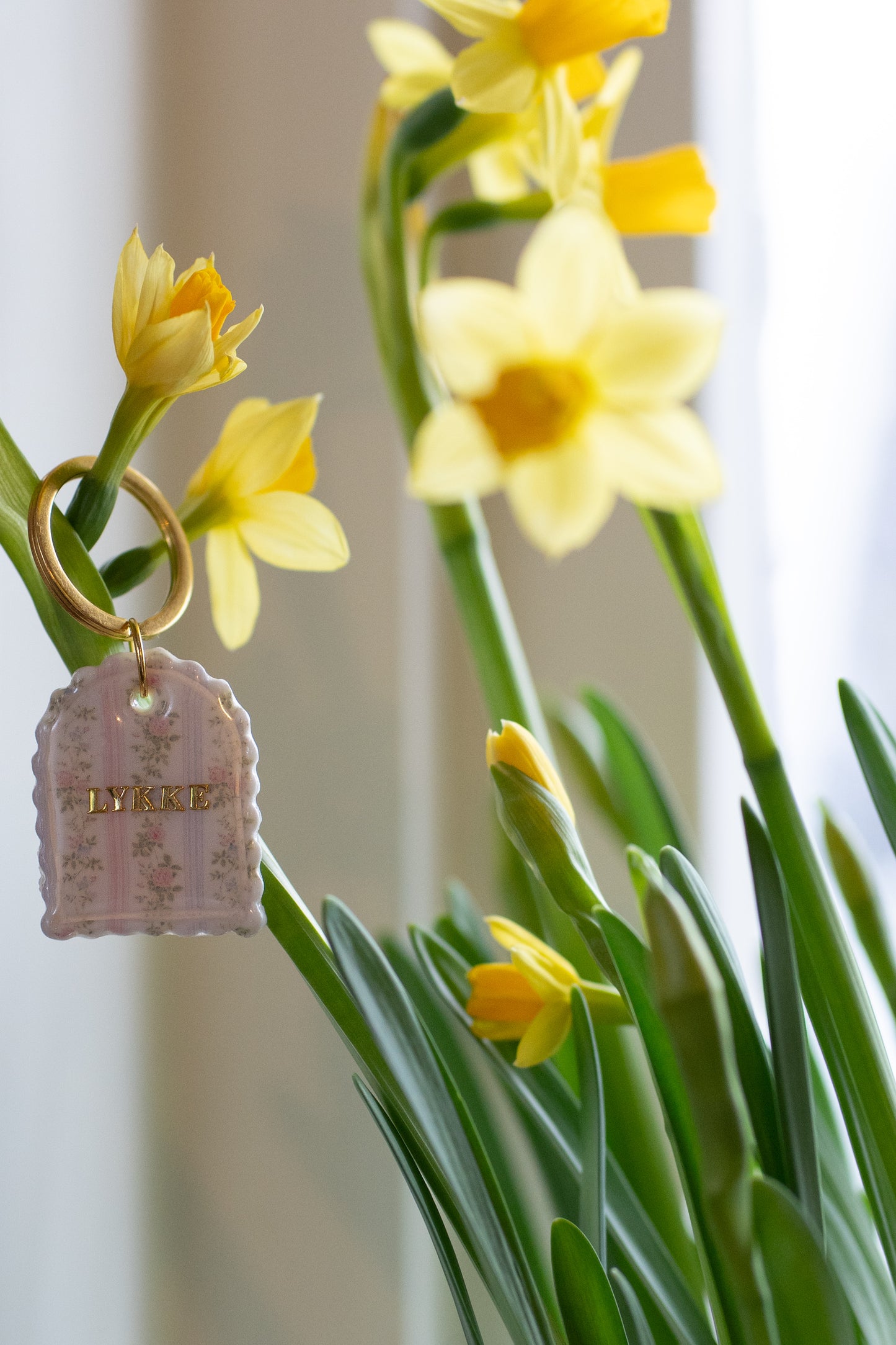charm - vintage blomst