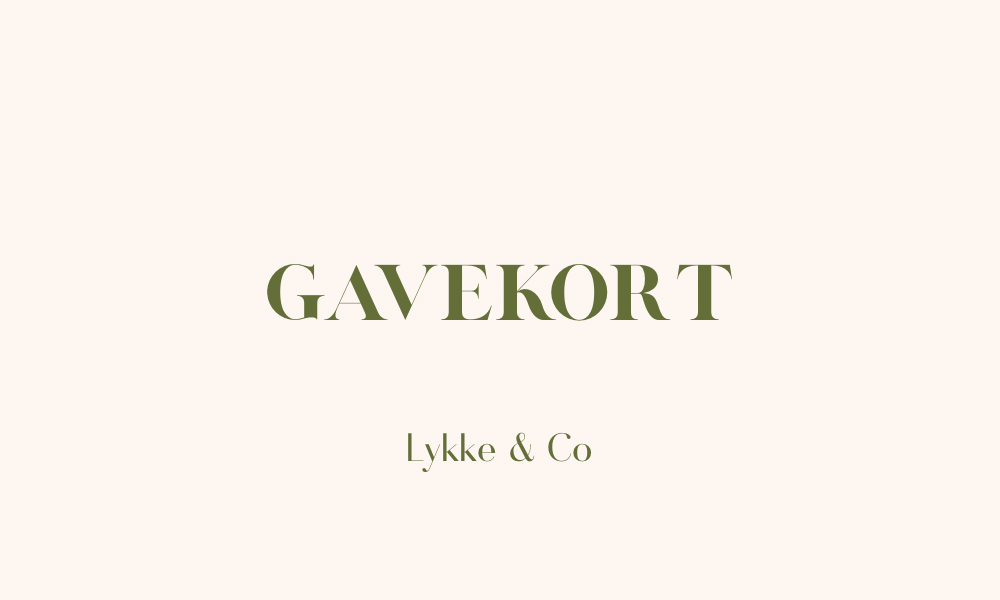 Gavekort
