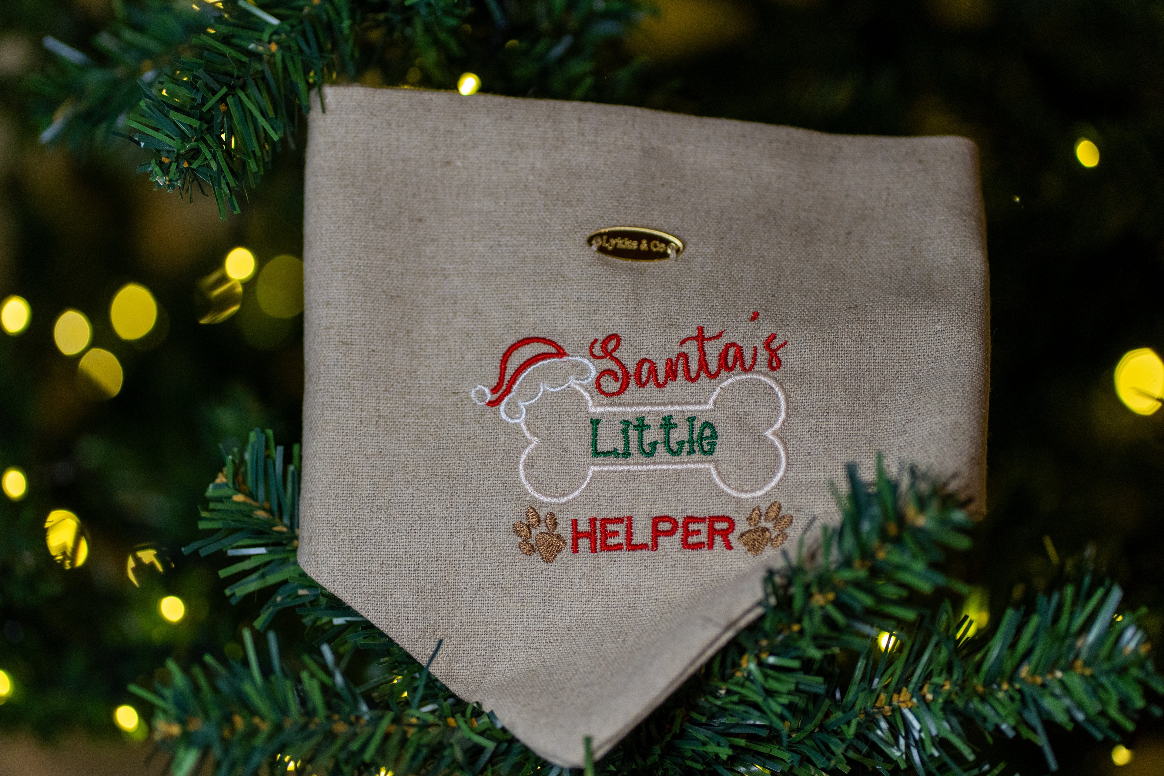 Santa’s Little Helper Bandana