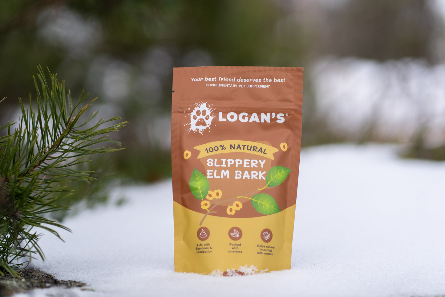 slippery elm bark pulver