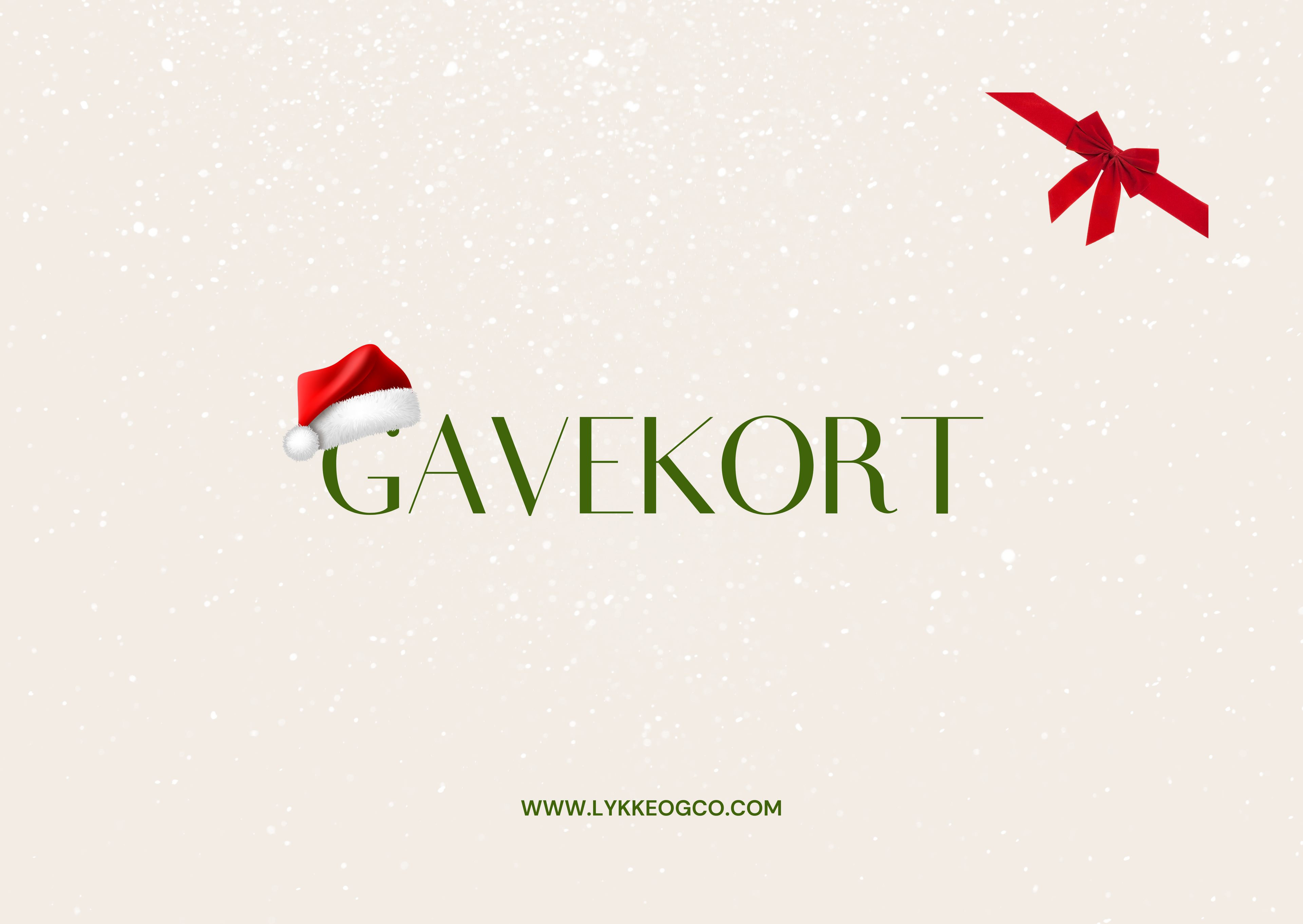 Gavekort