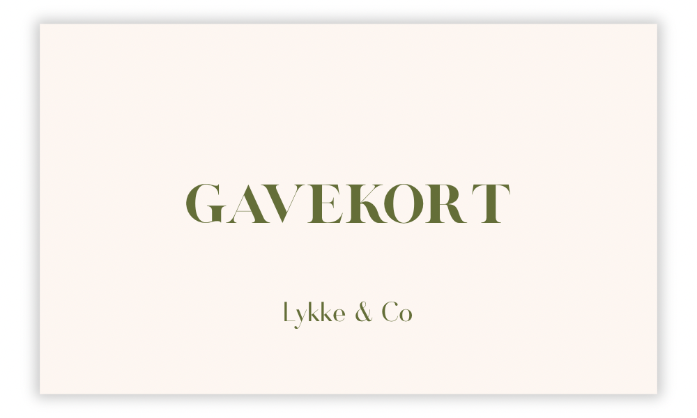 Gavekort
